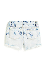Brittany - 5 Pockets Fray Short With Destruction