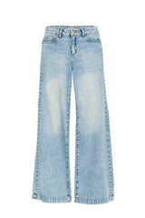 Basic Wide Leg In Light Indigo