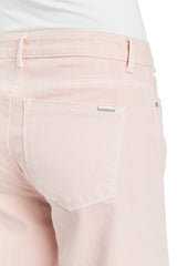 Alice - High Rise Wide Straight Ankle Crop Fray